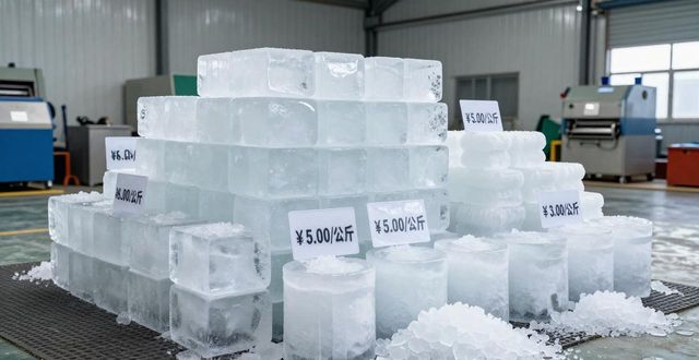 武候区食用冰块多少钱 良臣制冰厂最新报价