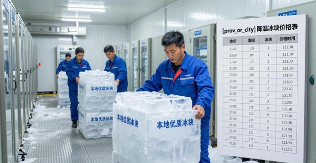 武候区降温冰块多少钱一吨？本地制冰厂报价来了